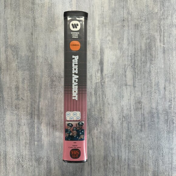 Police Academy VHS Warner Home Video - Black Clamshell Vintage Rare - Picture 4 of 13